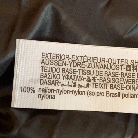 NWT. Zara Black Water Repellent Padded Jacket. Size S. - Picture 12 of 13